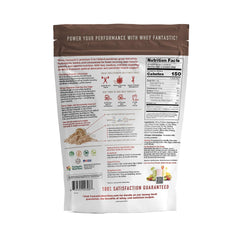 Fantastic Nutrition Chocolate 3-in-1 whey powder tin for post-workout shakes