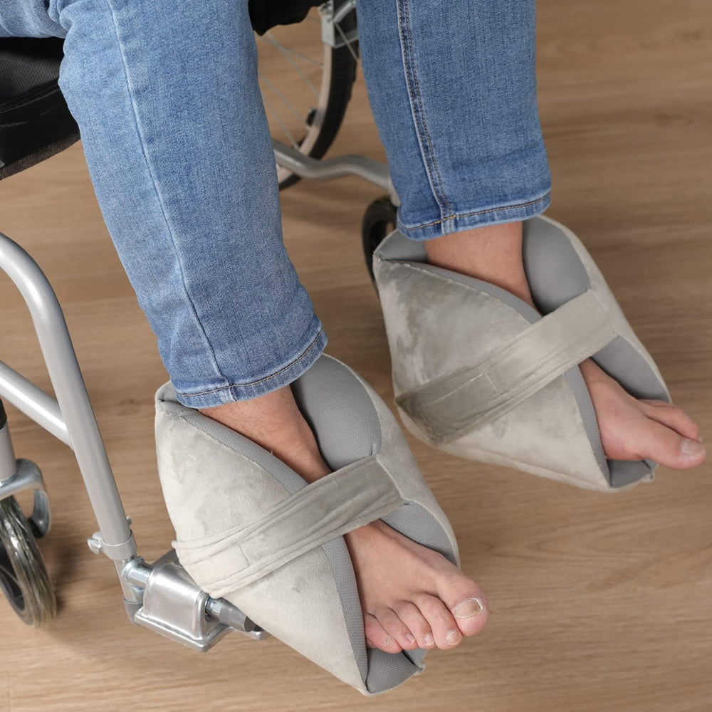 Fanwer heel protectors ideal for bedridden recovery or post-surgery care