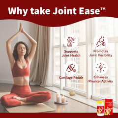 FAR LONG JointEase label highlights patented UC-II for joint flexibility.