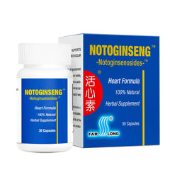 FAR LONG Notoginseng bottle front highlights branding and natural formulation for daily wellness.