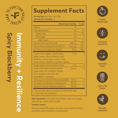 Farmana Immune Drink highlights chaga mushroom blend for flavorful wellness.