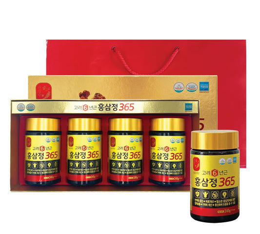 FARMER QUEEN HongSamJeong red ginseng packaging highlights premium extract.