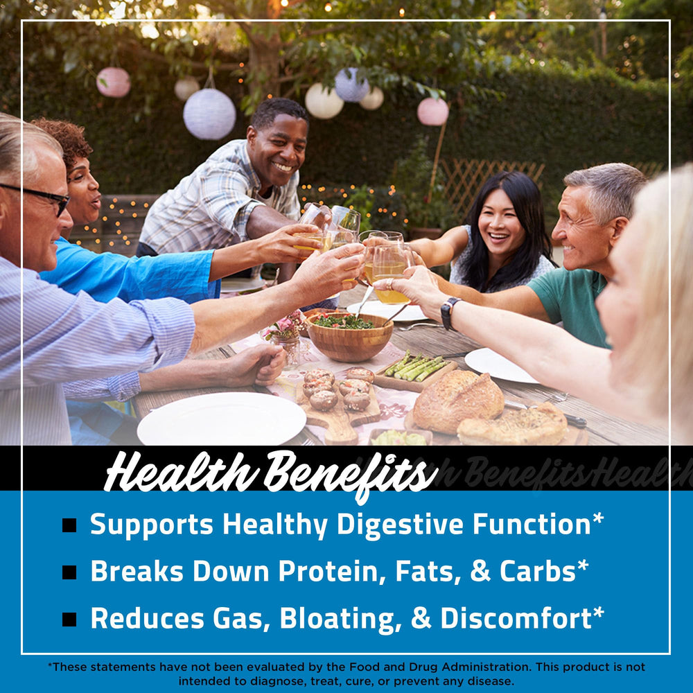 FarmHaven Digestive Enzymes bromelain-papaya highlight – aids protein and carbohydrate breakdown