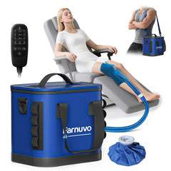 Farnuvo cold therapy machine knee wrap for targeted knee recovery and cooling comfort.