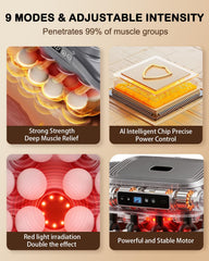 FARSAIL red light therapy feature supports warmth and circulation.