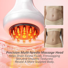 FASCITONE microcurrent therapy setup for spa-like lymphatic care.