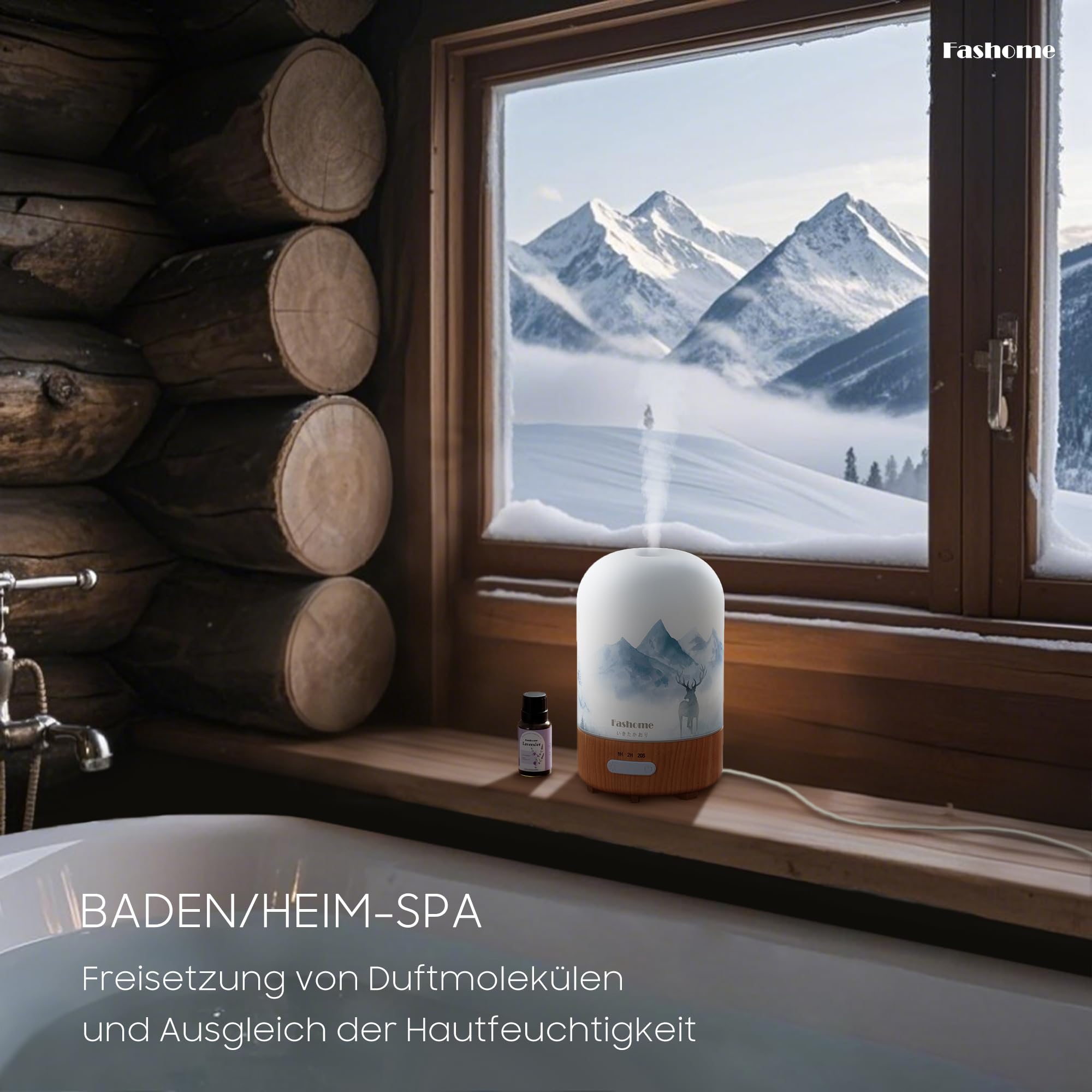 Fashome BPA-free inner container supports safe, durable use.