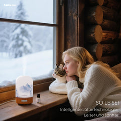 Fashome compact design fits desks and nightstands easily.
