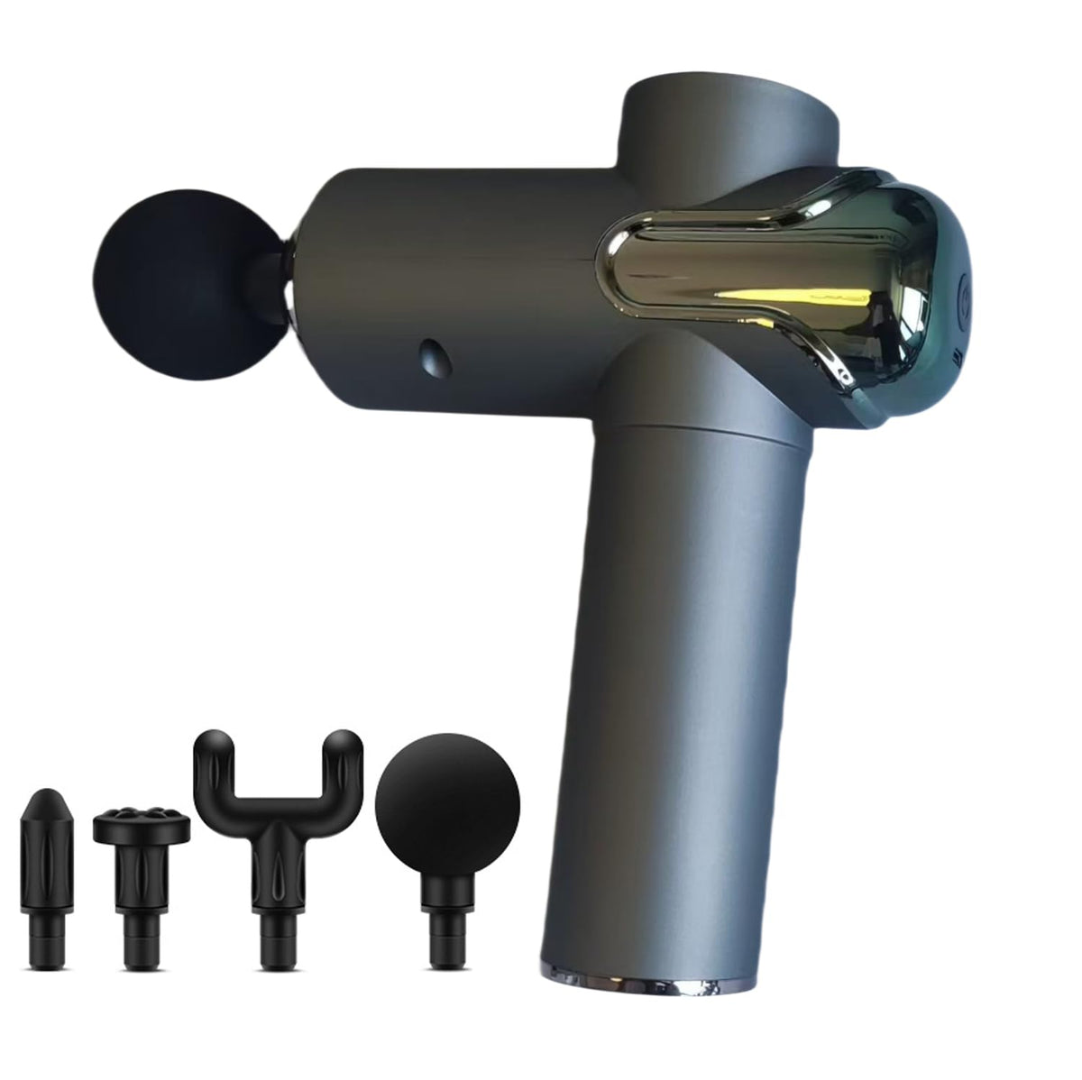 Faskyticub Smart Massage Gun targets the back for targeted relief and recovery.