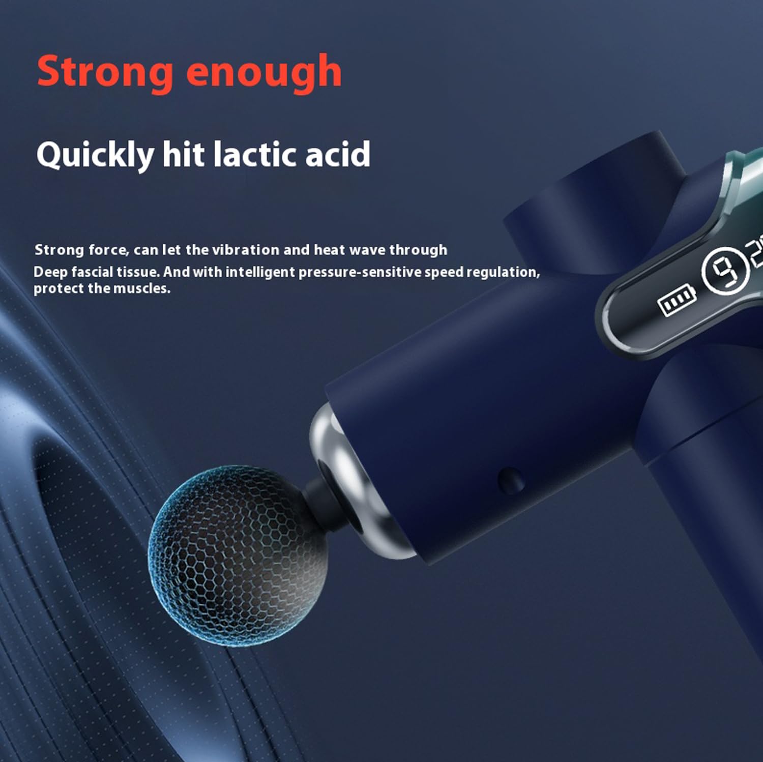 Faskyticub massage gun on neck relieves tension and supports daily comfort.