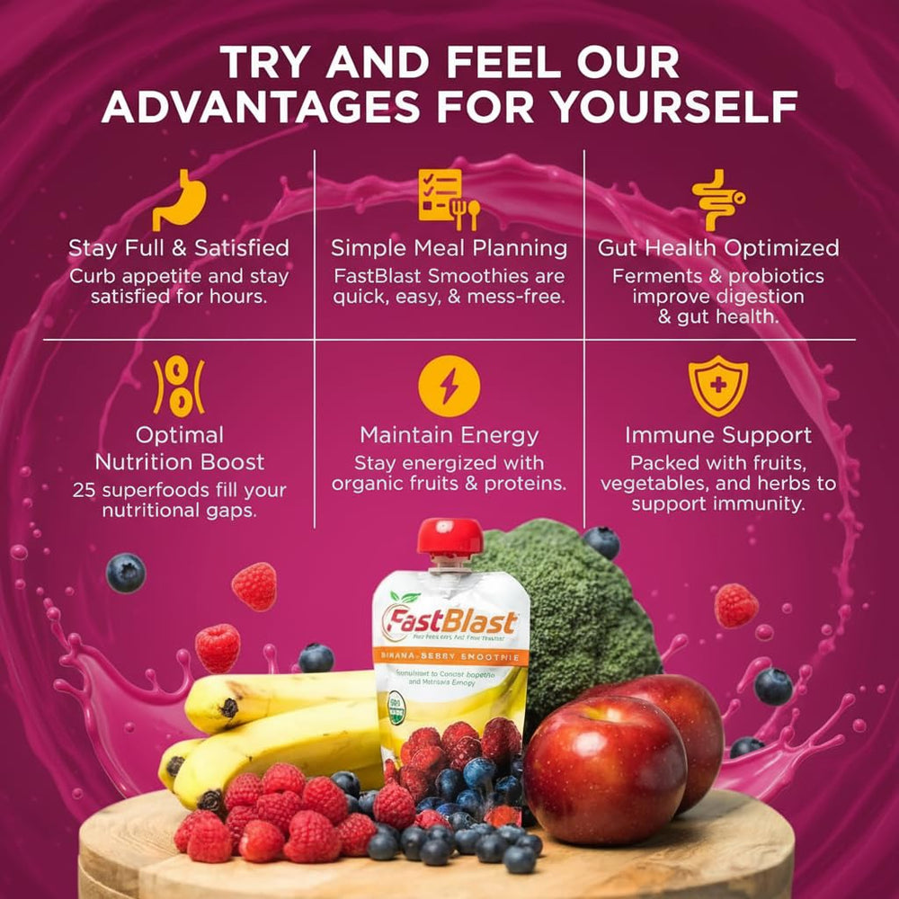 FastBlast intermittent fasting support helps sustain energy between meals.