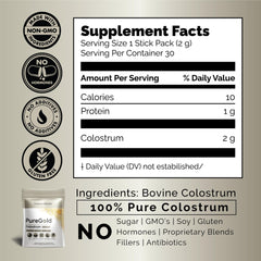 Fasted Athlete PureGold calf-first sourcing badge on packaging.