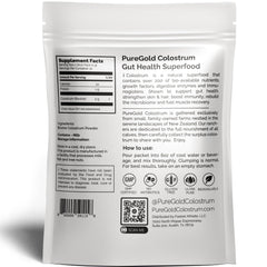 Fasted Athlete PureGold powder beside glass of water for easy mixing.