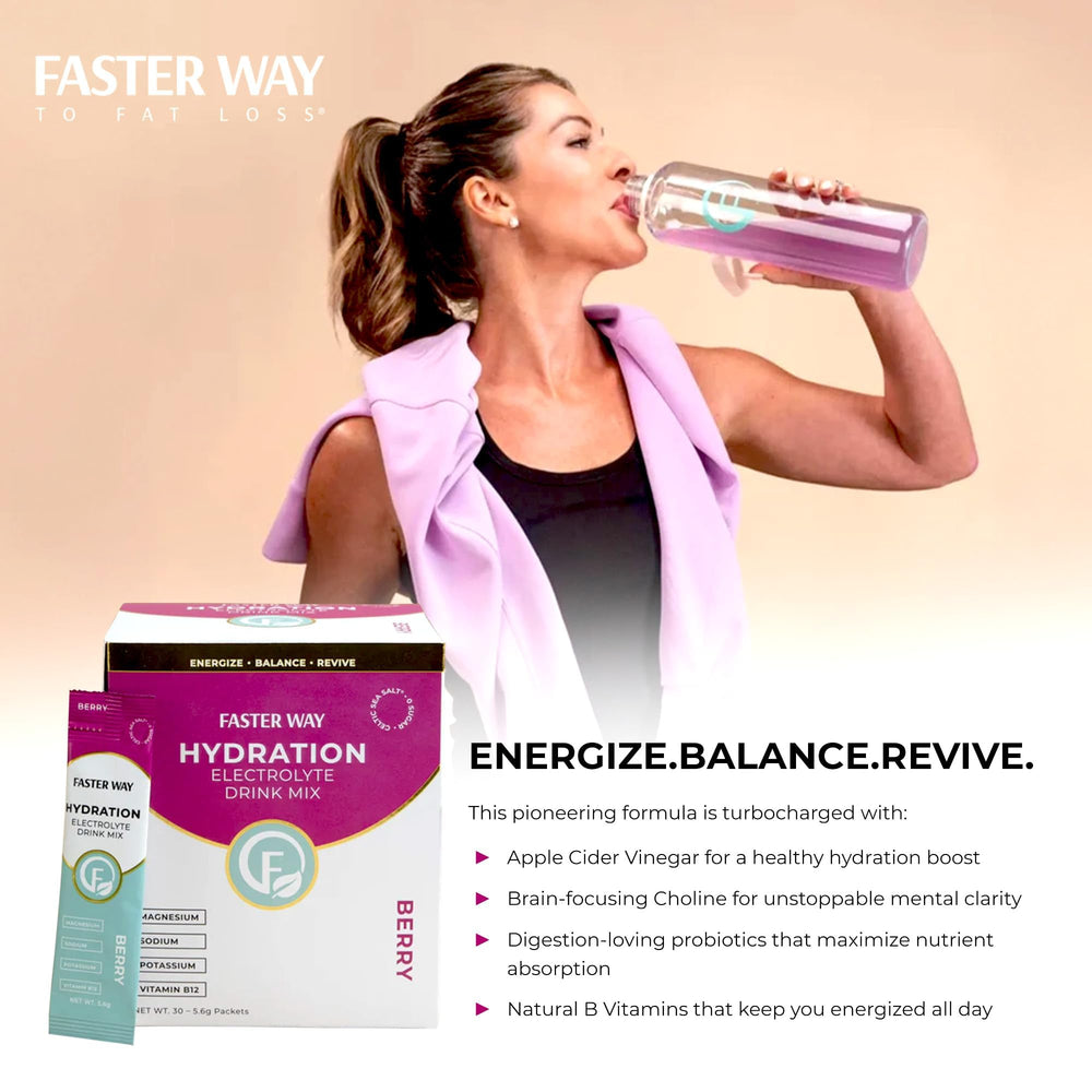 Faster Way B vitamins support daytime focus during workouts
