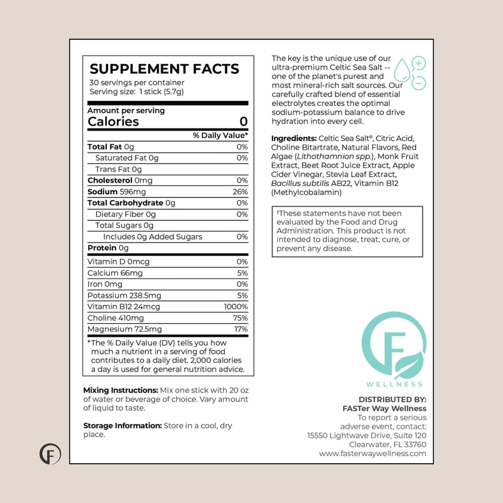 Faster Way probiotics aid digestion and nutrient absorption