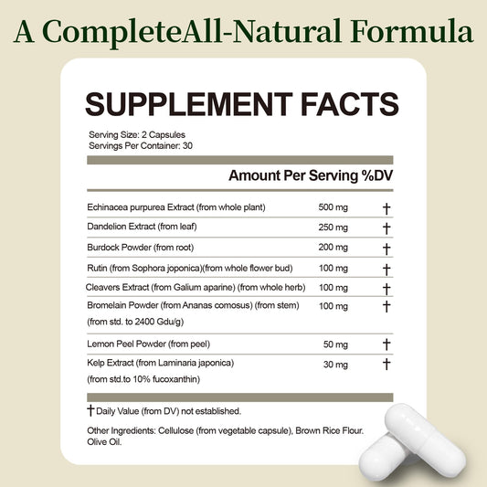 Fat mobilization plant complex eight ingredients highlight herbal support in a capsule