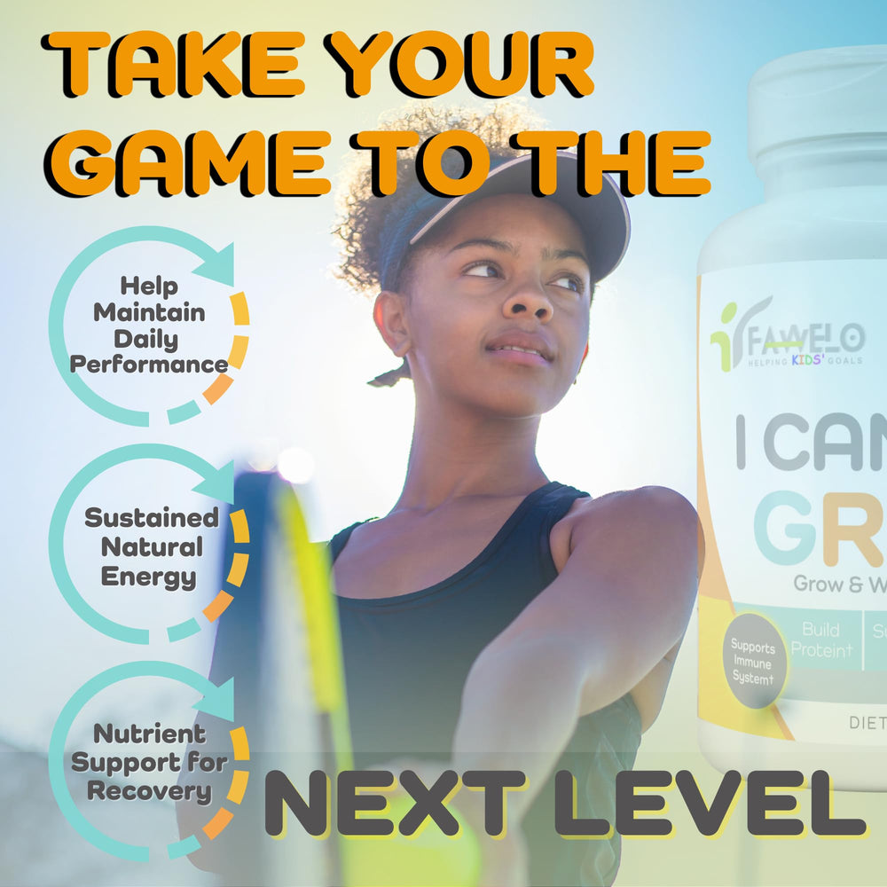 Fawelo I Can Grow Day-Time capsules ready for daily dose and routine use.