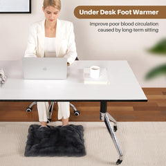 FAYKONCEN foot warmer with 2-hour auto-off for safety and energy savings