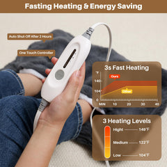 FAYKONCEN foot warmer on bed for cozy comfort during downtime
