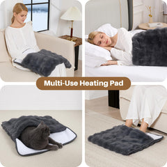 Faykoncen foot warmer with 2-hour auto-off for safety.