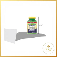 Value-size bottle on nightstand ready for easy nightly routine.