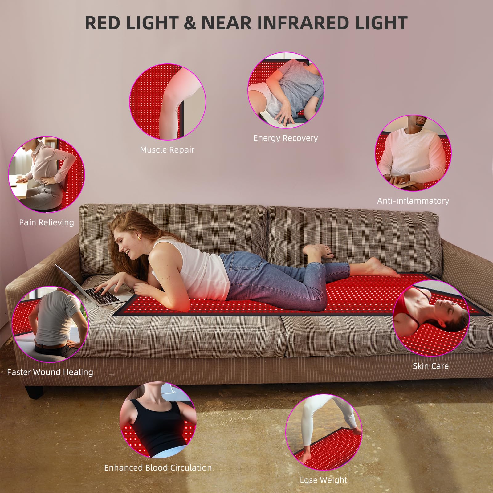 Feangli 10Hz pulse mode offers a gentler light option