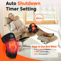 Feangli adjustable Velcro straps fit all leg sizes for comfortable wear.