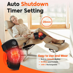 FEANGLI knee brace one-button control simplifies therapy sessions.