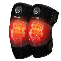 Feangli red light knee brace worn on the knee for targeted joint comfort and recovery.