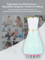 FEEJOY ergonomic handheld massage tool ready for full‑body use