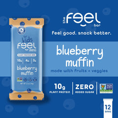 FEEL Feel Bar Minis 100 calories pack supports balanced on-the-go energy.