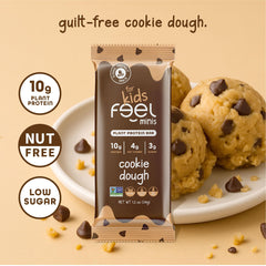 FEEL Feel Bar Minis Cookie Dough ingredients with dates, carrots, kale, beets