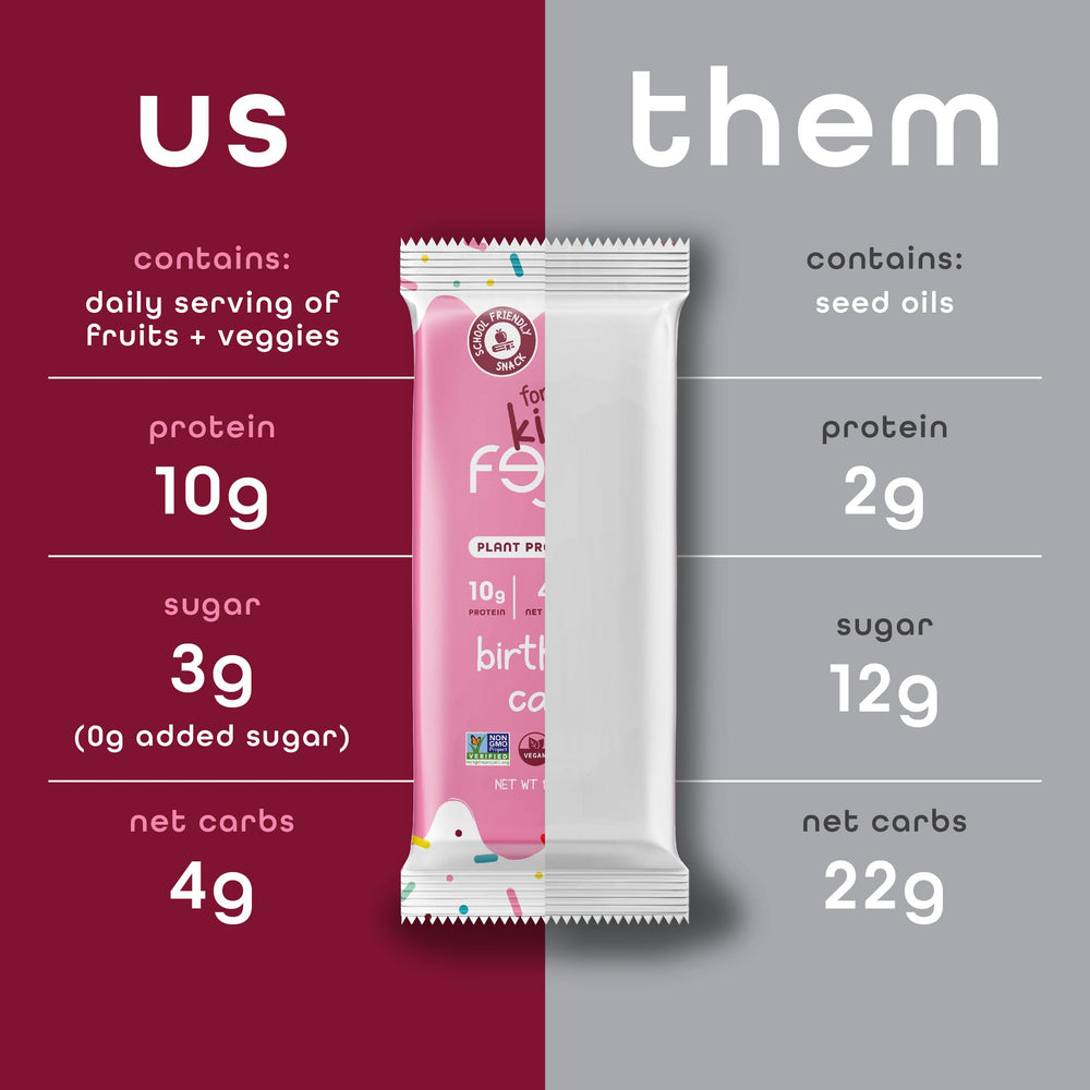 FEEL Feel Bar Minis daily veggies blend for colorful nutrition
