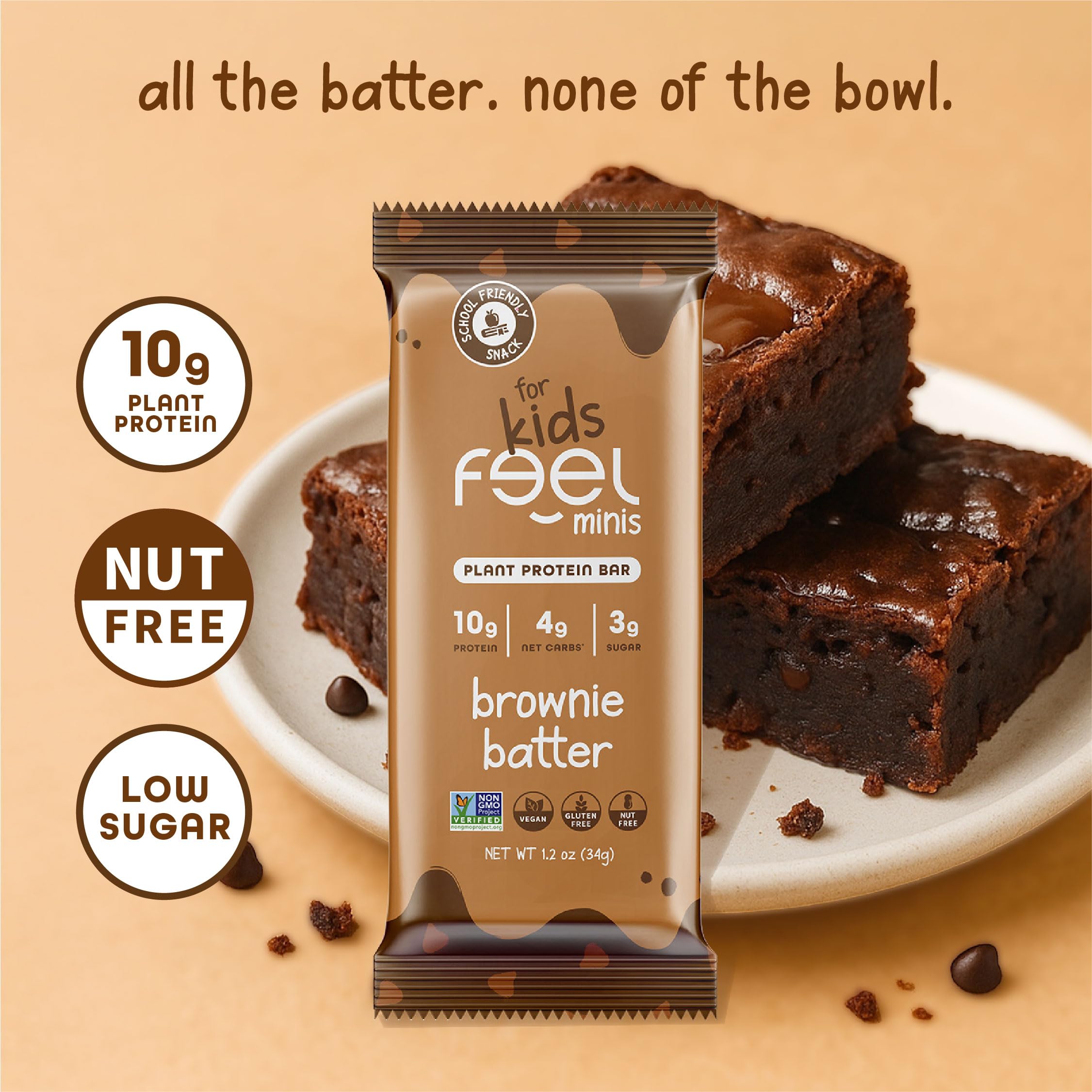 FEEL Bar Minis pack displayed in a school lunchbox