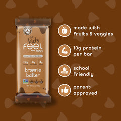 Nutrition panel highlights 10g plant protein per FEEL Bar Minis