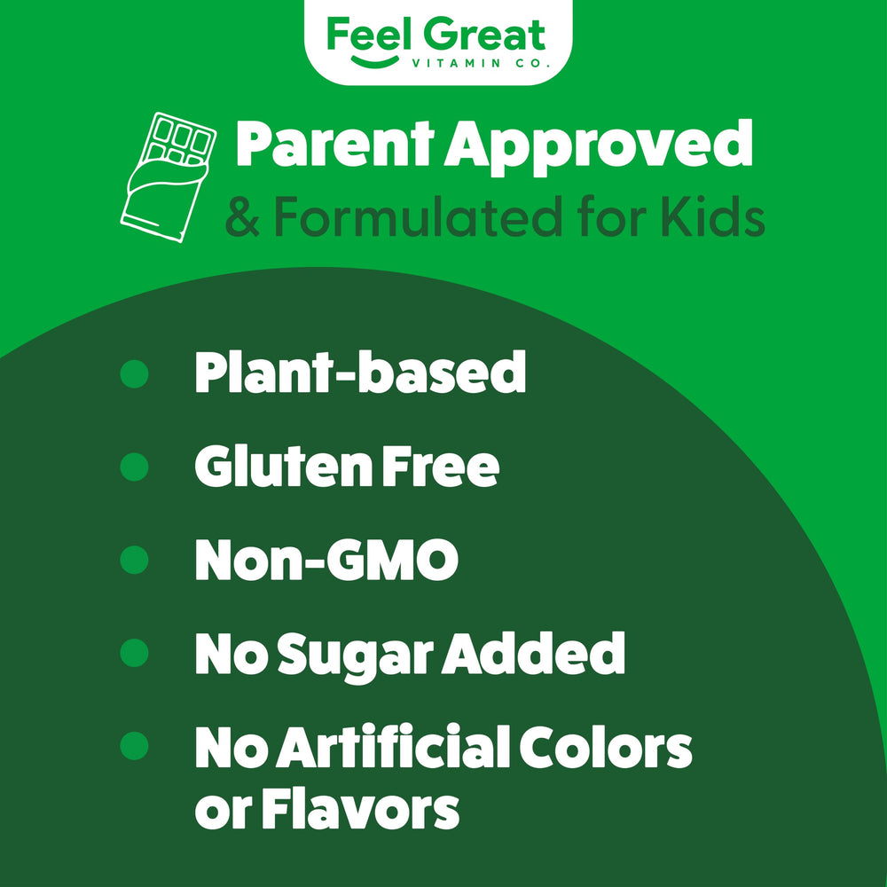 Feel Great hidden-veggies powder delivers fruits, vitamins, minerals for balanced daily nutrition.