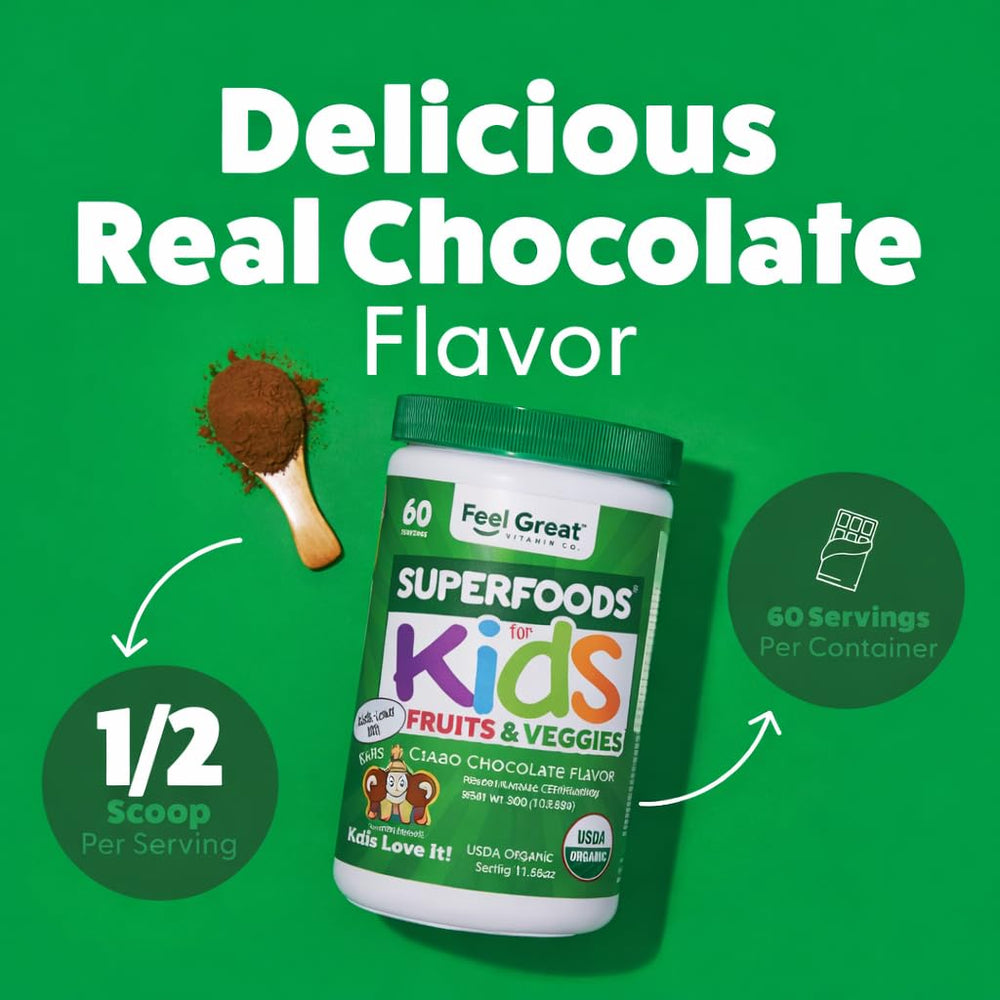 Feel Great breakfast-friendly powder mixes easily into smoothies for busy mornings.