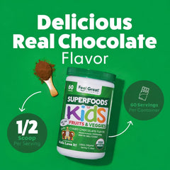 Feel Great breakfast-friendly powder mixes easily into smoothies for busy mornings.