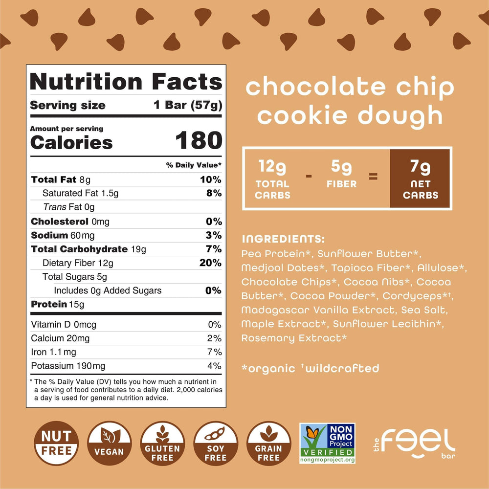 FEEL Balance gluten-free dairy-free nut-free; safe choice for restricted diets
