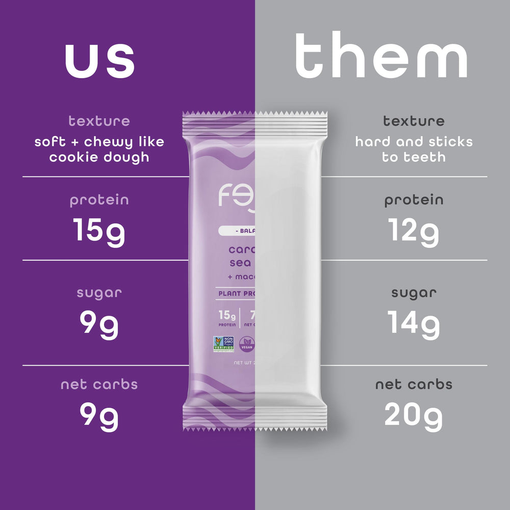 FEEL Vitality maca root on-the-go pack for busy lifestyle snacking