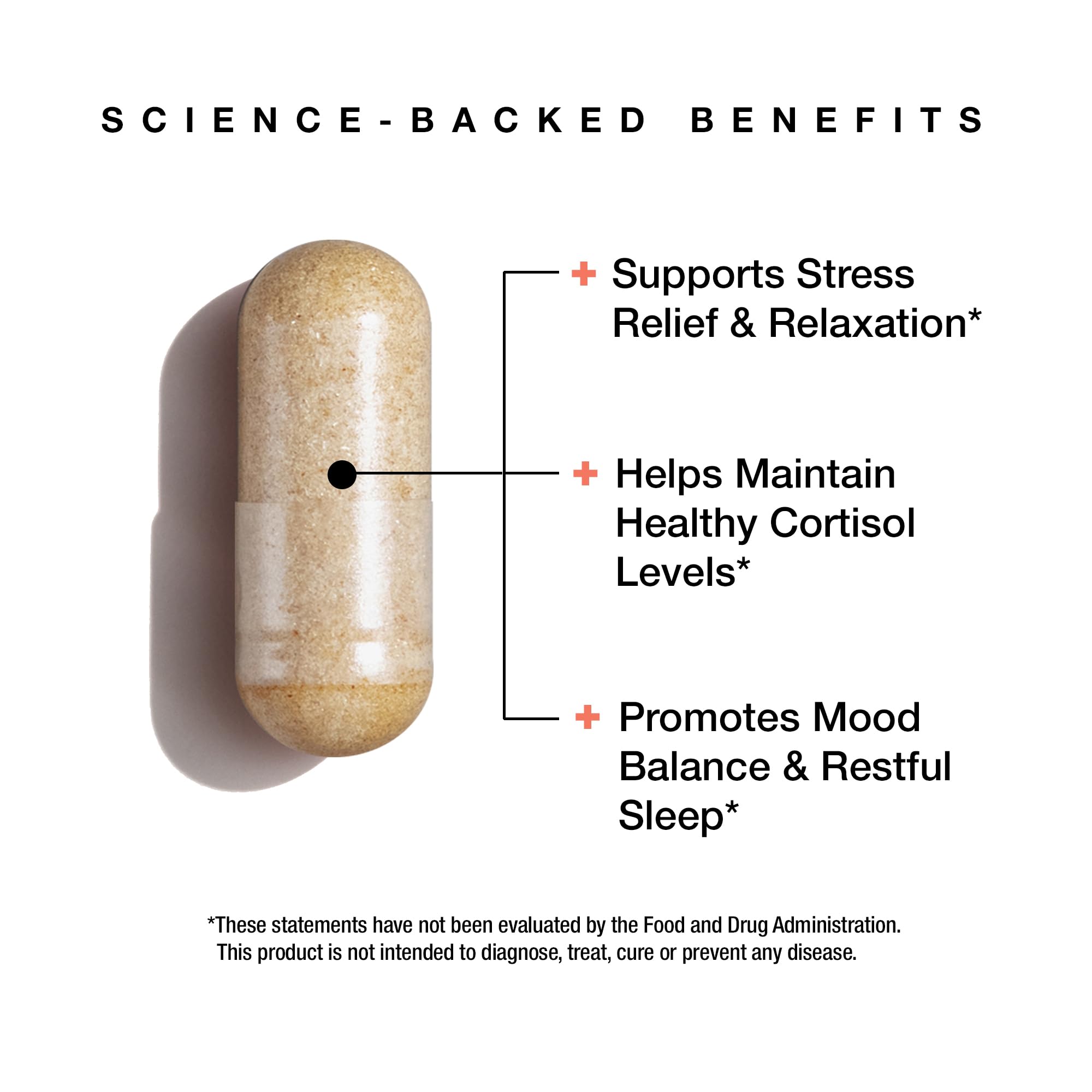 FeelGood Liposomal Ashwagandha capsules close-up for vegan daily use.