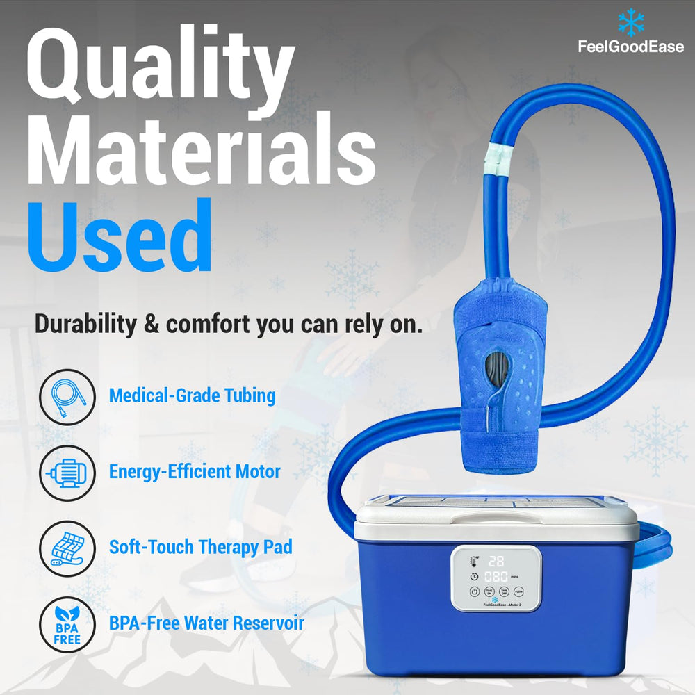 FeelGoodEase insulated hose maintains consistent temperature during sessions.