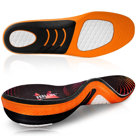 FEELLIFE plantar fasciitis relief insole with arch support for daily comfort.