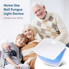 FEIGOMA Nail Fungus Light Device packaging for at-home setup