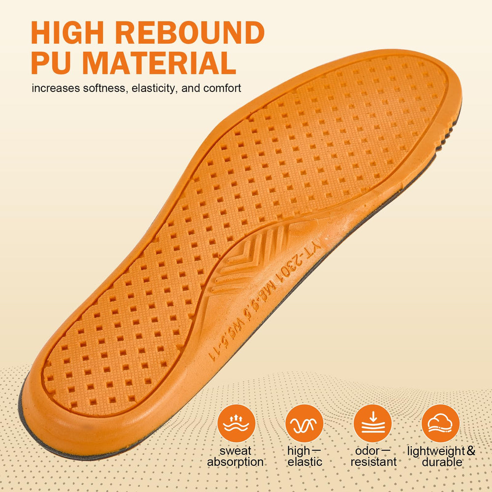 FEILUN lightweight cowhide material keeps feet cool and dry.