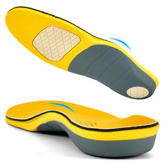 FEILUN plantar fasciitis insoles with arch support for stable daily wear.