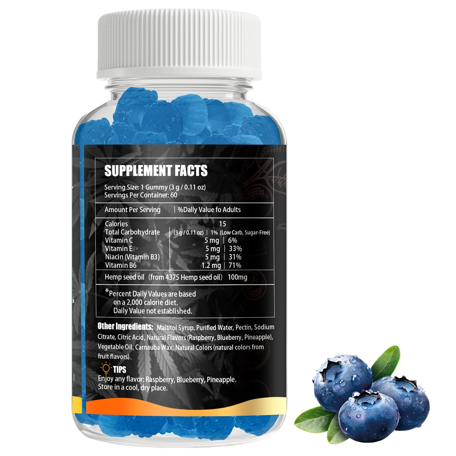 Felizlab hemp gummies container suggesting consistent daily dosage