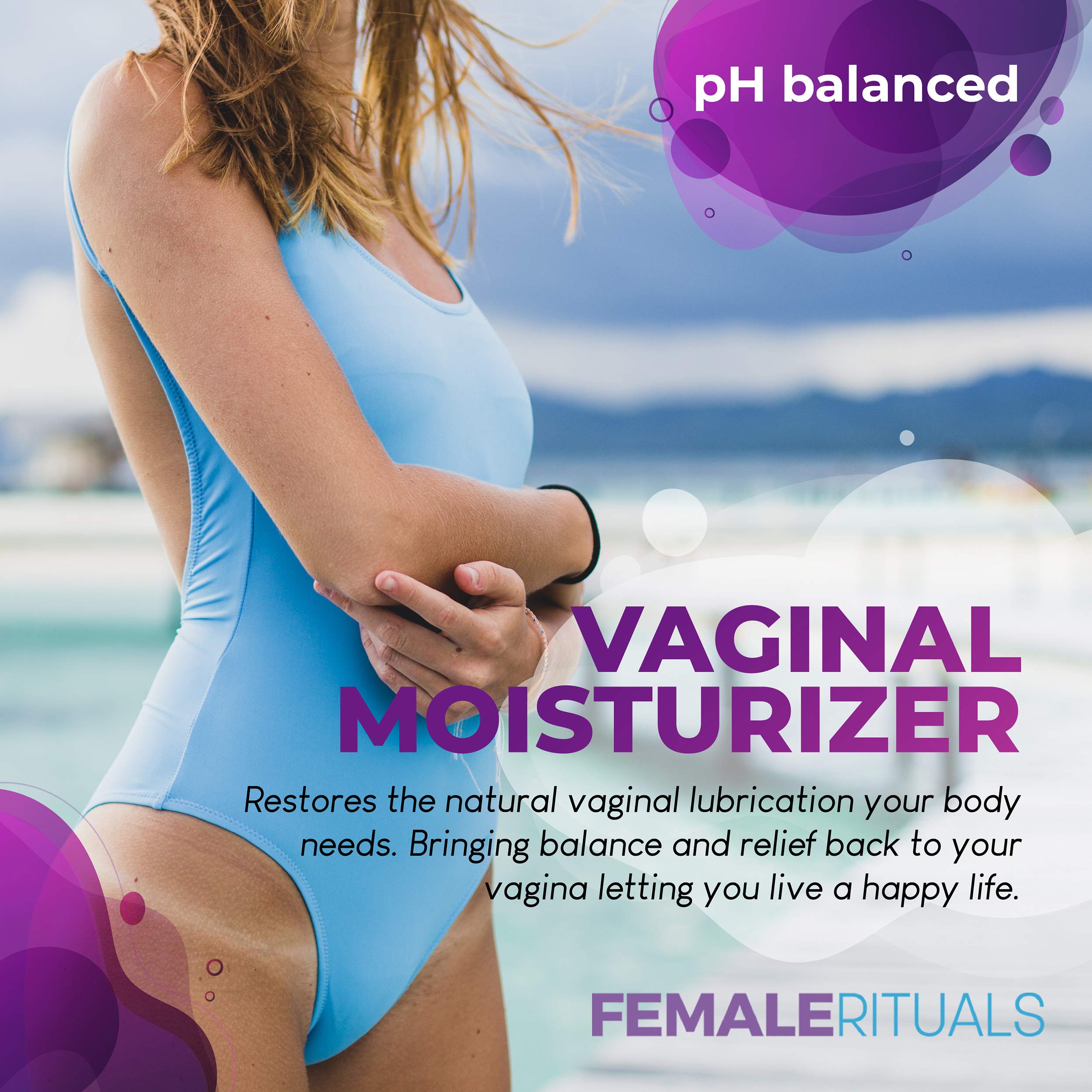 Ingredients label of Female Rituals Yoni Balance Pills highlighting herbal blend