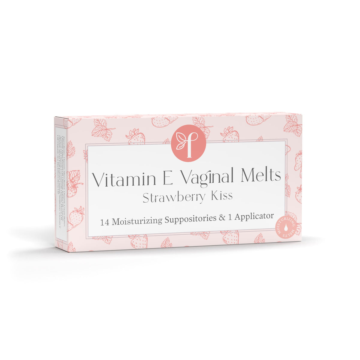 Femallay strawberry melts packaging for convenient on-the-go hydration