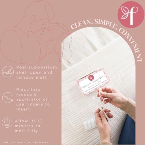Femallay Romantically Rose melts dissolves with body warmth for easy use